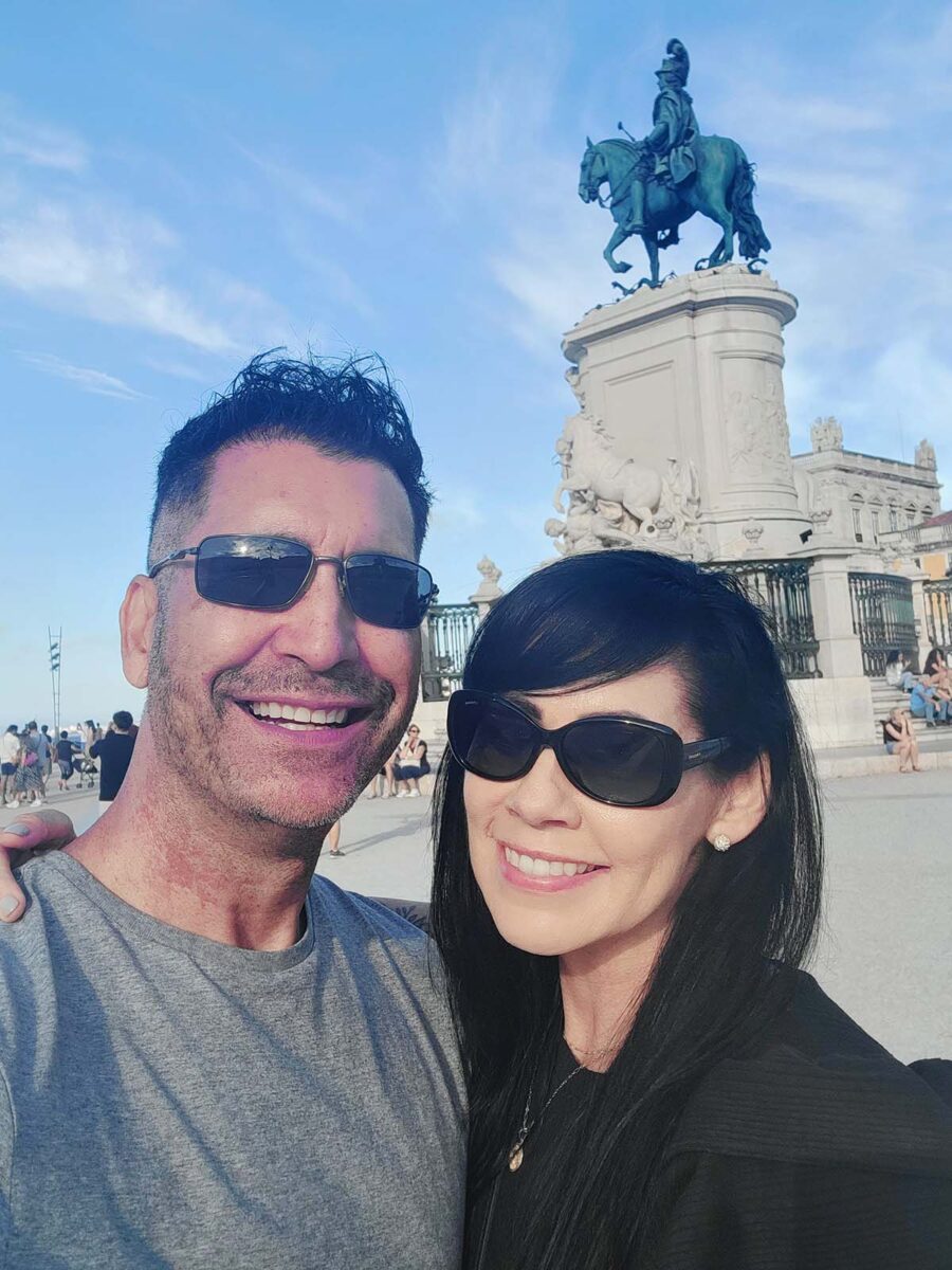 Ana and Paul in Lisboa Portugal