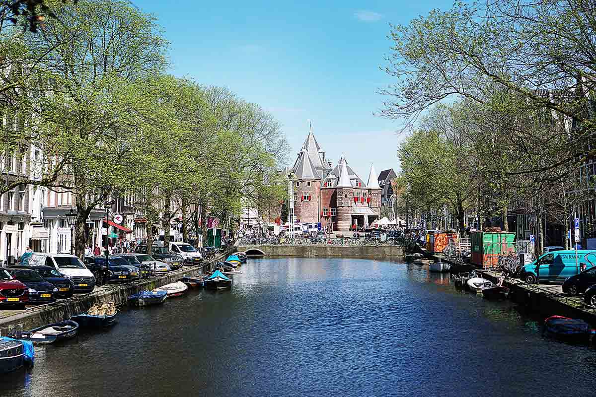 Amsterdam buildings & canals.