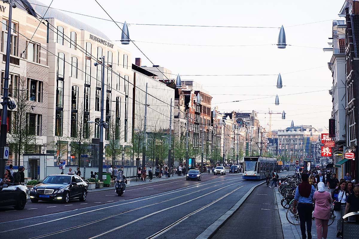Amsterdam buildings & streets.