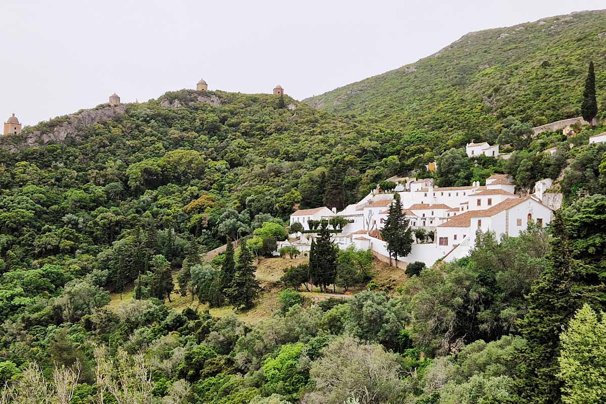 Arrabida convent in Setubal.